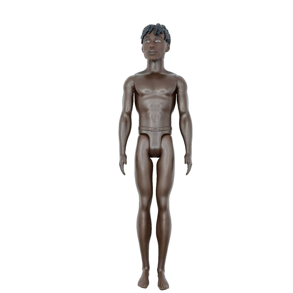 Ken Fashionistas African American Doll Sculpted Dreadlocks Nude 2022 Mattel